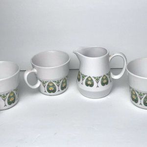 Noritake Progression Palos Verde Mugs & Creamer